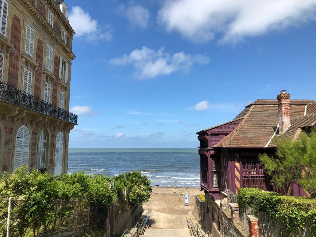 Cote Plage - Magnifique Appartement De Charme A Trouville Sur Mer - Linge - Lit Fait - Parking - Wifi - Classe Par L'Office Du Tourisme 外观 照片